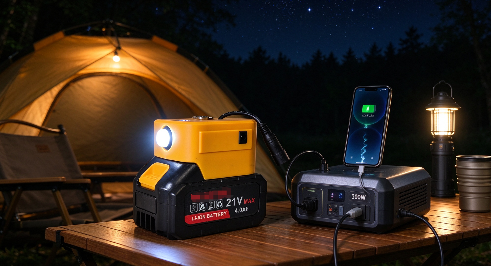 Cordless Inverter with Light 5