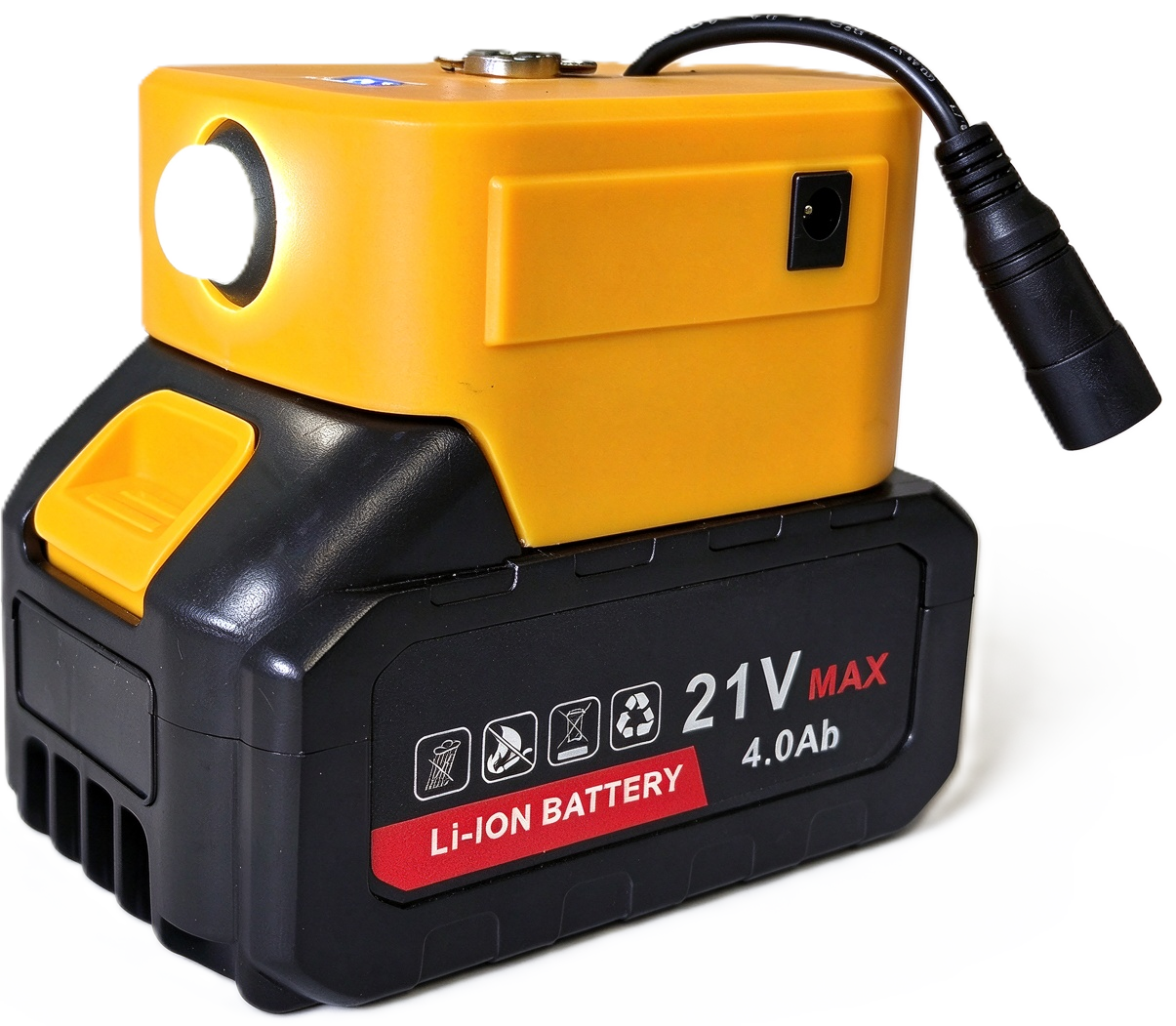 Cordless Inverter with Light