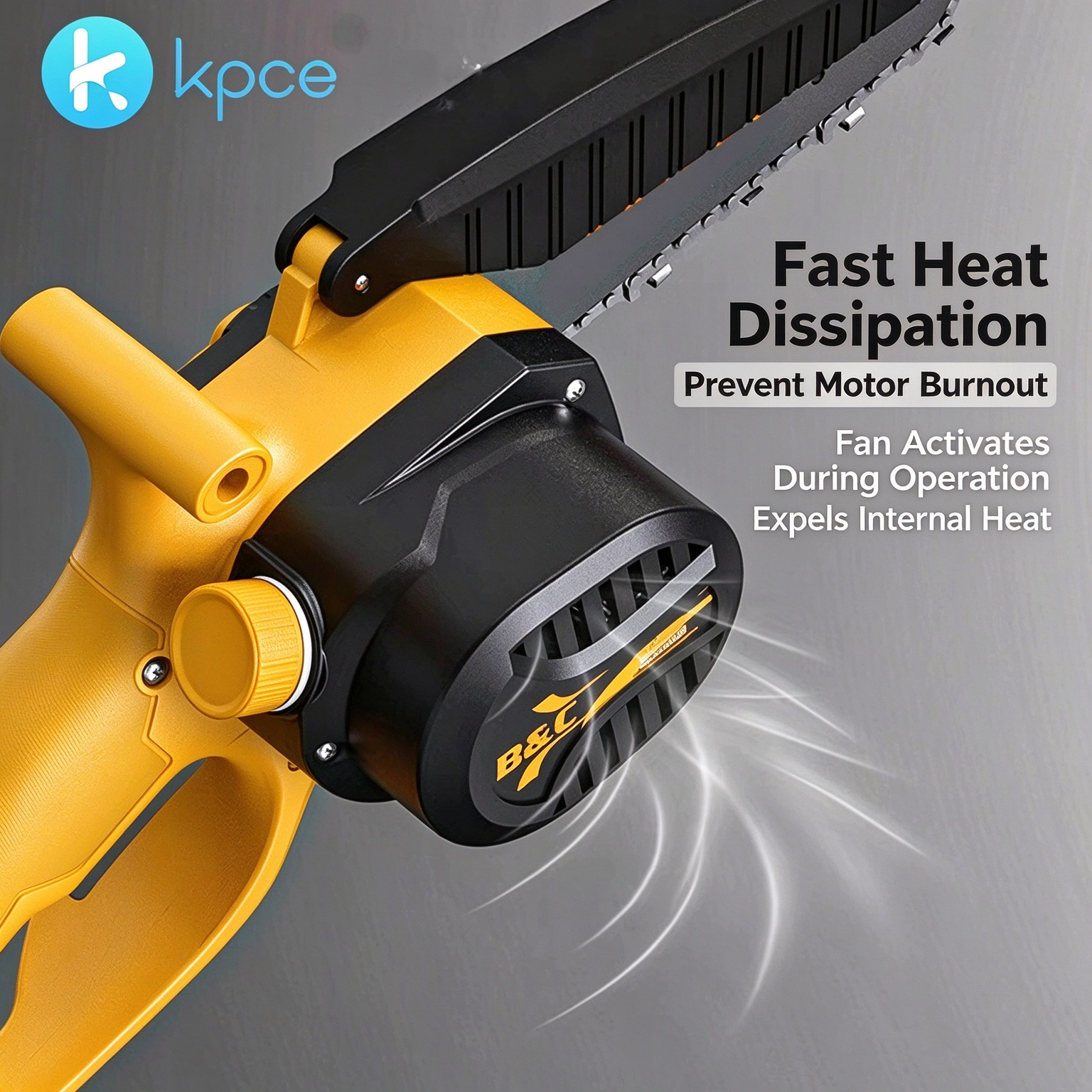 Cordless Brushless Mini Chain Saw 5